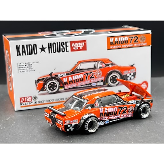 Kaido House X Mini GT Nissan Skyline 2000GT-R KPGC10 1:64 Diecast