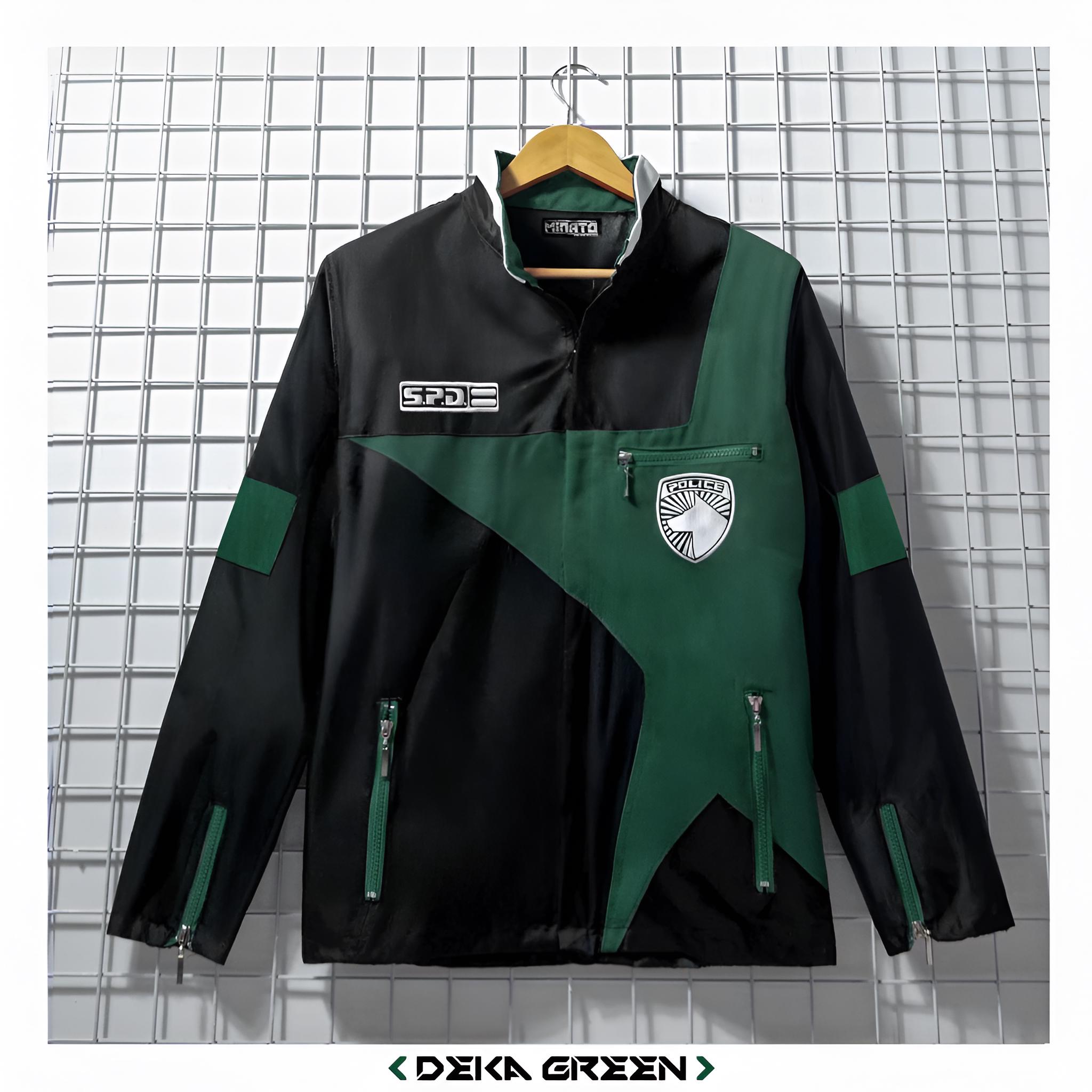 Power Rangers SPD Cosplay Jacket Deka Green. - Etsy