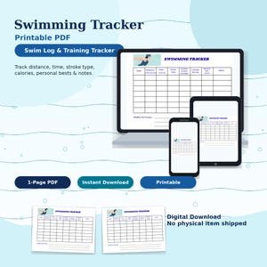 Schwimm-Tracker PDF zum sofortigen Download, Schwimm-Tracker, Schwimm-Tracker, Schwimm-Tracker, Schwimm-Tracker