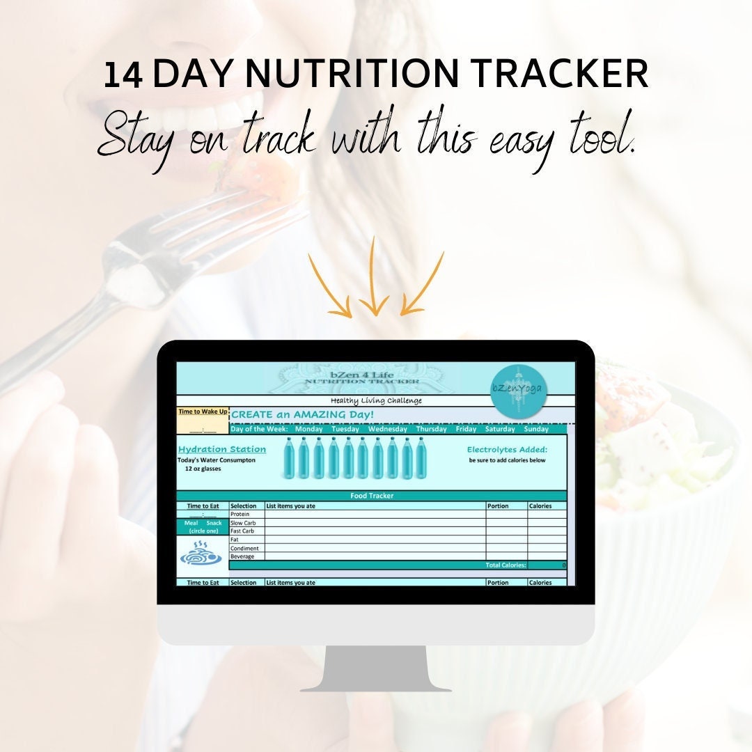 Nutrition Tracker Module Digital Nutrition Tracker - Etsy