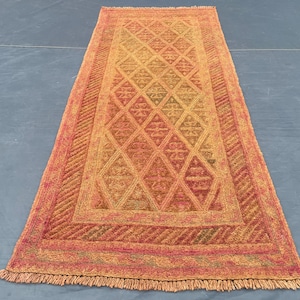 2 x 2 Ft Teppich Läufer, Teppichläufer, Terrakotta Teppich Läufer, Teppich Läufer, Teppich Läufer