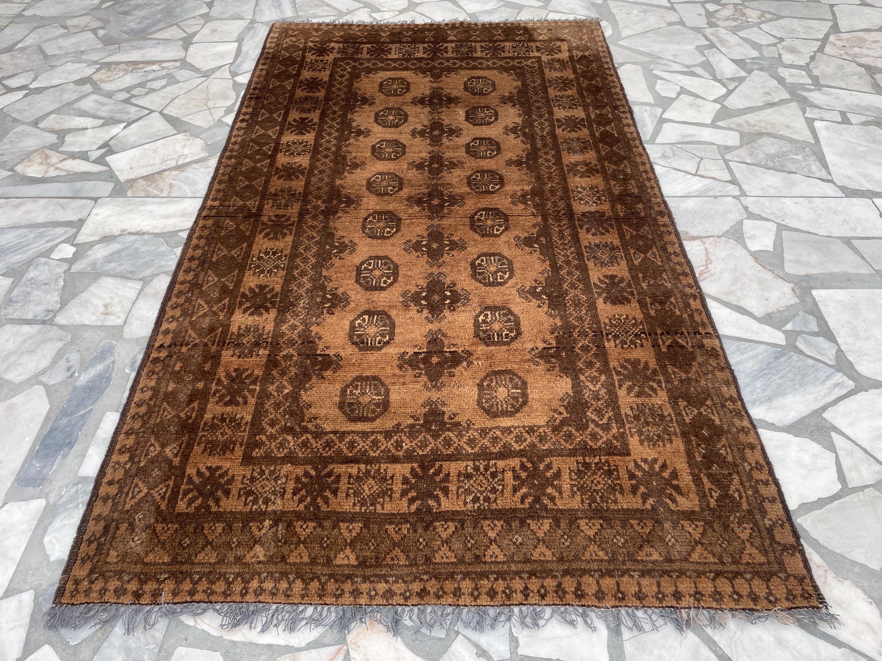 Antique Afghan Rug - Etsy