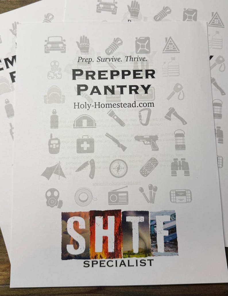 Homesteadprepper List.pdf Prepper Pantry Checklist Printable | Build a Pantry on a Budget ...