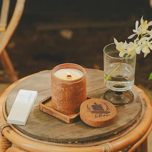 HERB GARDEN – Handcrafted Soy Wax Candle – Fresh Herbal & Botanical Scent – Aromatherapy Ritual – Le Rustique