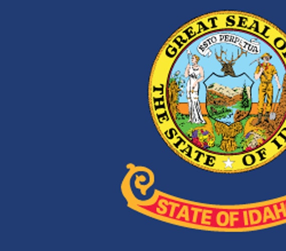 Flag Of Idaho Coloring Page Free Printable Coloring Pages
