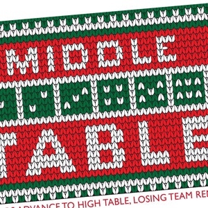 Ugly Sweater Christmas Bunco Set Ugly Holiday Sweater Bunko image 7