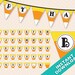 Printable Candy Corn Party Banner ... Use Again and Again for Every ...