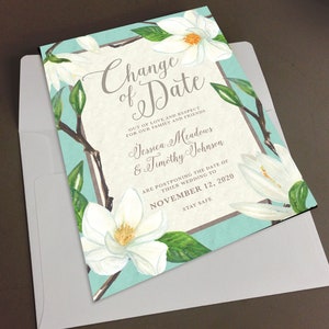 Wedding Change of Date Card Let guests know that your plans have changed image 8