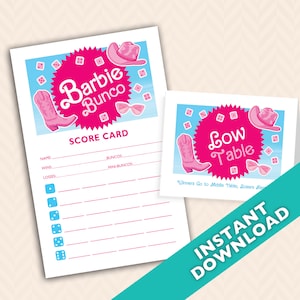 NEW - Mojo Dojo Casa House Bunco Set -includes Scorecards, Table Markers and Us vs. Kens scratch sheet!