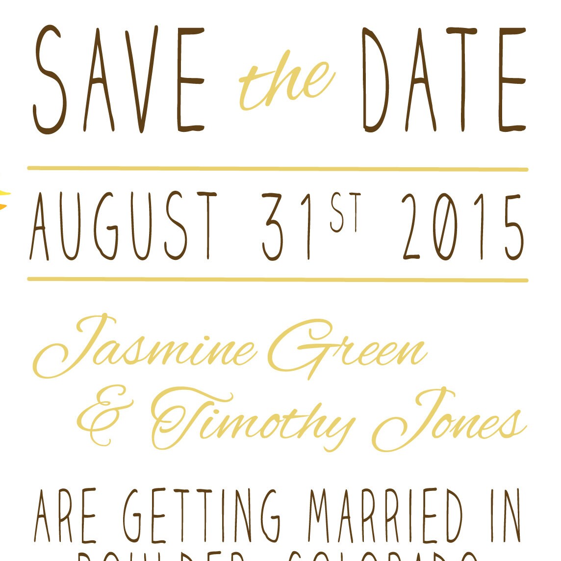 Sunflower Save the Date DIY Printable Rustic Mason Jar - Etsy