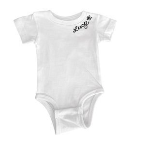 Embroidered Baby Onesie with Personalized Name. 100% Cotton Bodysuit for Newborn and Infants. Personalized Gift for Baby