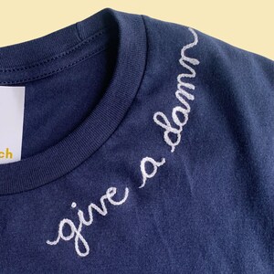 1973 Shirt Custom Embroidered Personalized Roe V Wade Shirt Cursive Embroidery Custom Vote Shirt Crewneck Embroidered Name Roevember Shirt image 18