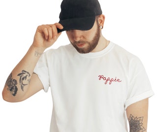 ★★ ★★ chain stitch t-shirt T12E6TPO410MT1XM CHAIN STITCH T-SHIRT - NAVY – Summit