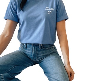 【emis】25SS★(WOMENS) CHAIN STITCH T-SHIRT CROPPED CHAIN STITCH T-SHIRT-PINK - EMIS