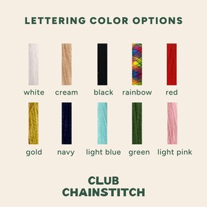 Custom Name T-shirt. Chain stitch embroidery. Personalized Gifts under 50. Chainstitch Vintage Style Men's Embroidered shirt name embroidery image 10