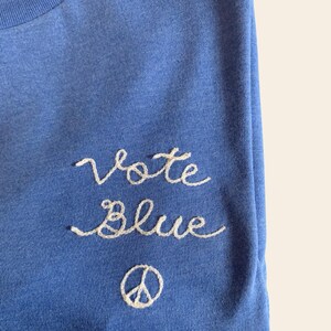 1973 Shirt Custom Embroidered Personalized Roe V Wade Shirt Cursive Embroidery Custom Vote Shirt Crewneck Embroidered Name Roevember Shirt image 3