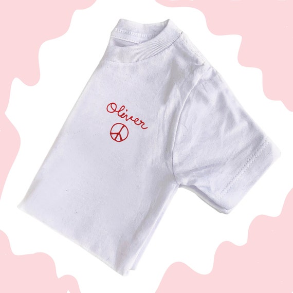 Kids Custom Name T-shirt. Toddler Shirt With Personalized