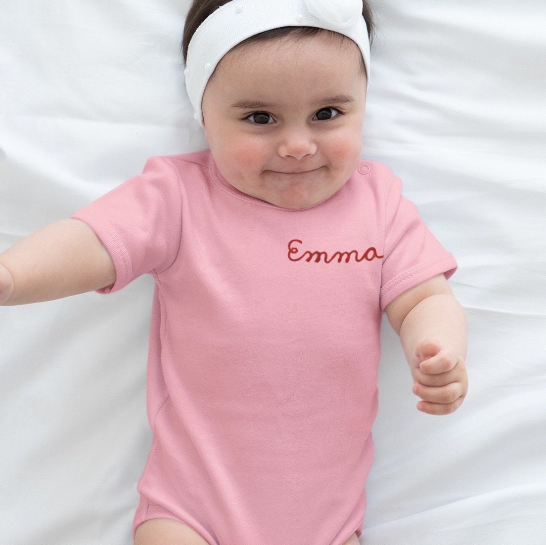 Personalized Onesie for Newborn to 24 Month, Custom Infant Onesie
