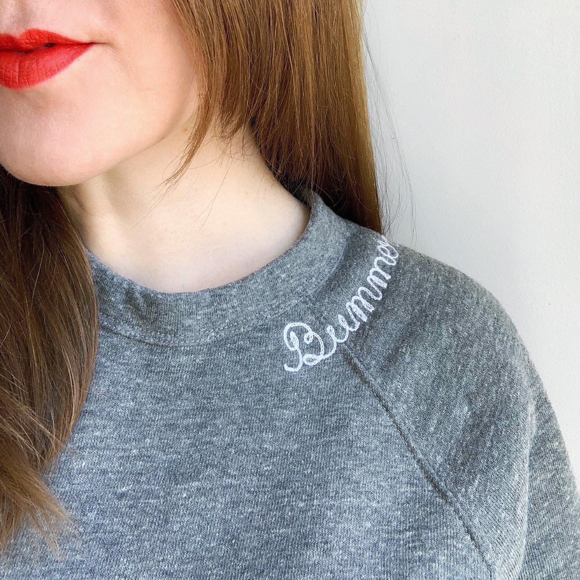 Custom Word Shirt. Embroidered Sweatshirt. Embroidered Shirt. -   Embroidered  sweatshirts, Personalized sweatshirt, Embroidered shirt