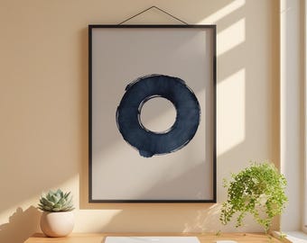 Enso Zen Circle | Japanese Calligraphy | Meditation Symbol Art