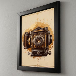 Vintage Camera | Analog Photography Art | Nostalgic Decor Bild 8