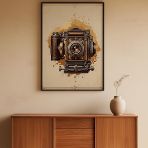 Vintage Camera | Analog Photography Art | Nostalgic Decor Bild 5