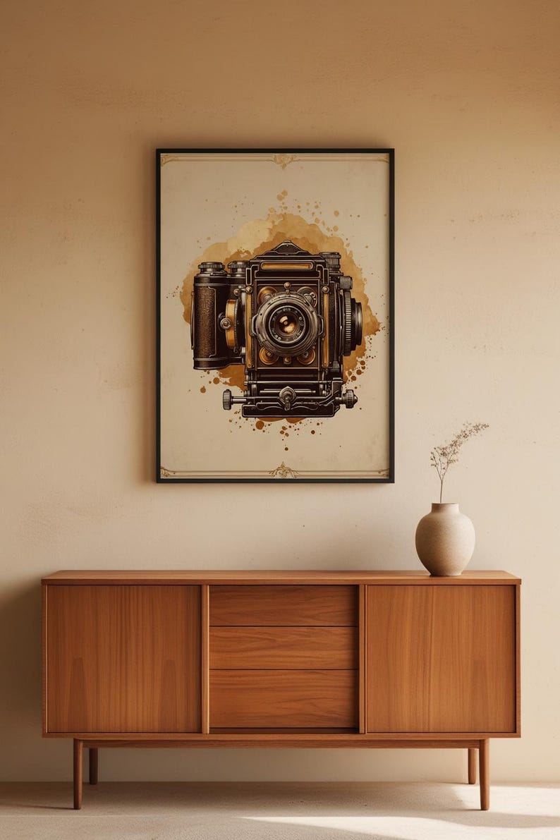 Vintage Camera | Analog Photography Art | Nostalgic Decor Bild 5