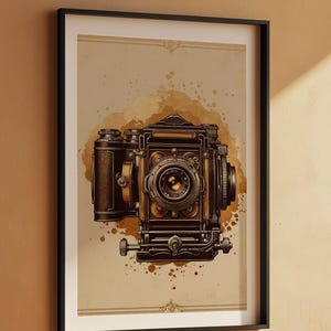 Vintage Camera | Analog Photography Art | Nostalgic Decor Bild 7