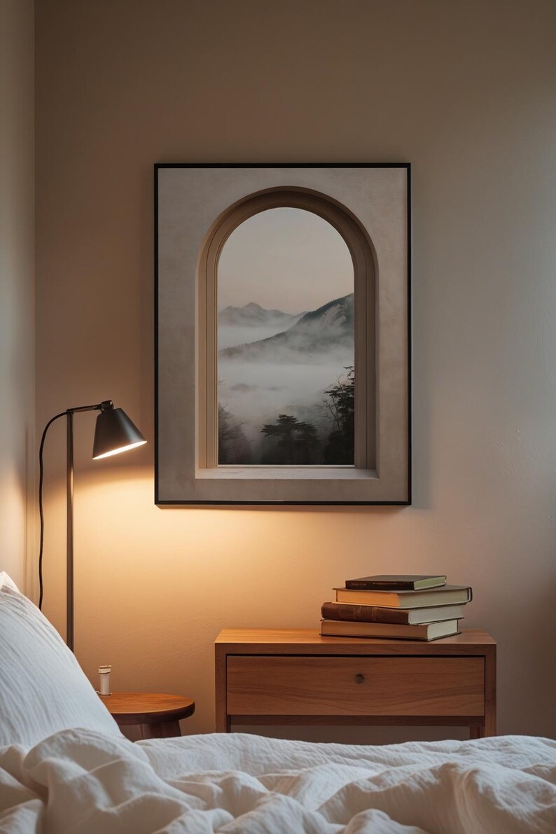 Window Frame Landscape | Architectural Portal | Escape View Art image 5