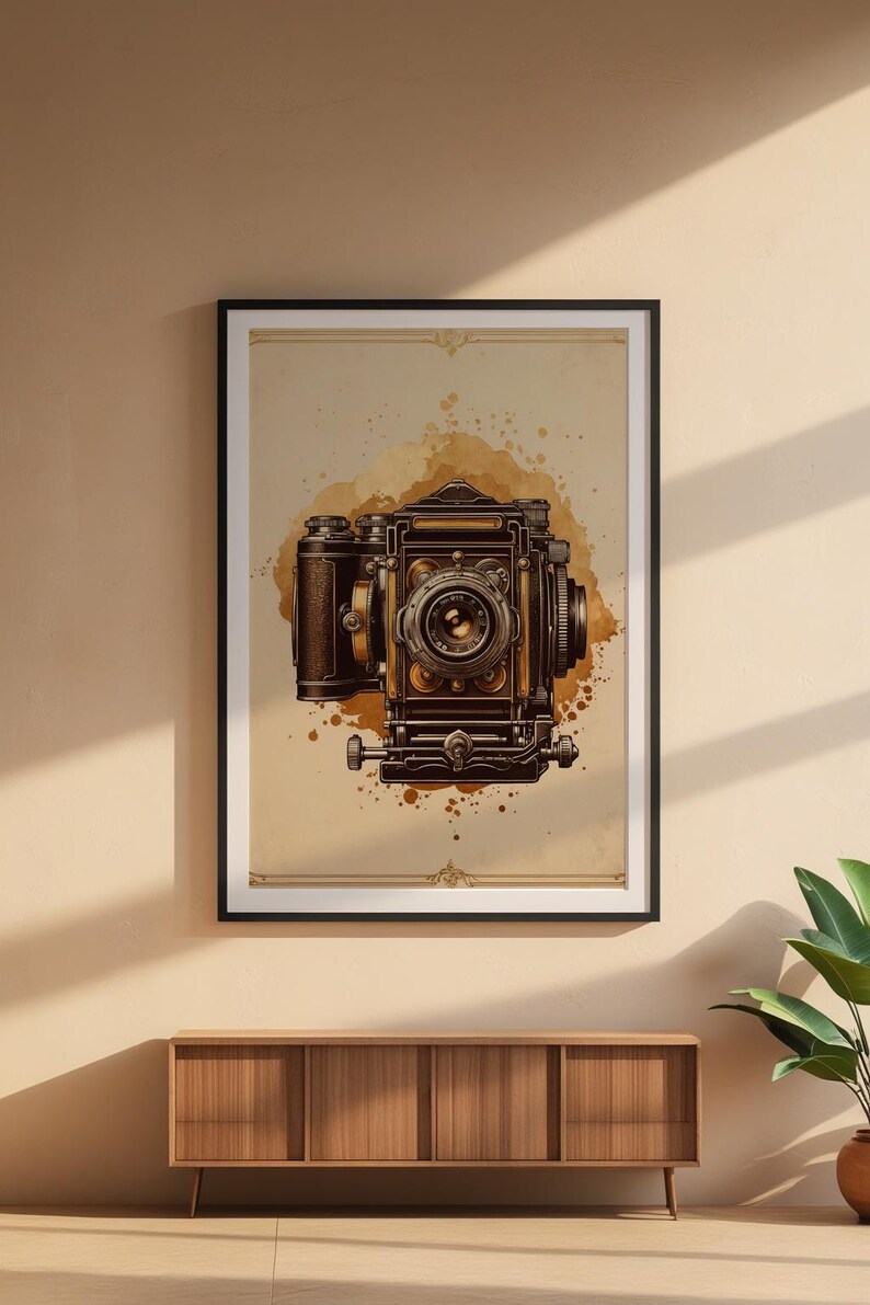 Vintage Camera | Analog Photography Art | Nostalgic Decor Bild 6