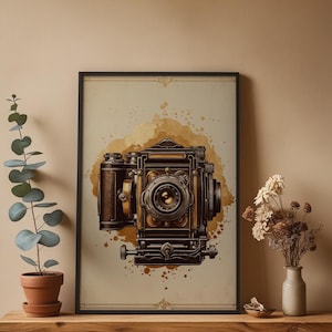 Vintage Camera | Analog Photography Art | Nostalgic Decor Bild 4