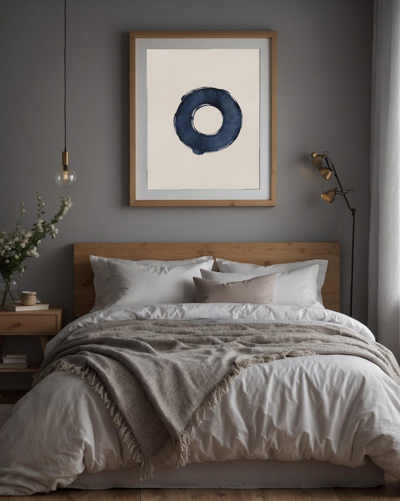 Enso Zen Circle | Japanese Calligraphy | Meditation Symbol Art image 10