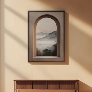 Window Frame Landscape | Architectural Portal | Escape View Art image 3
