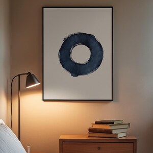 Enso Zen Circle | Japanese Calligraphy | Meditation Symbol Art image 3