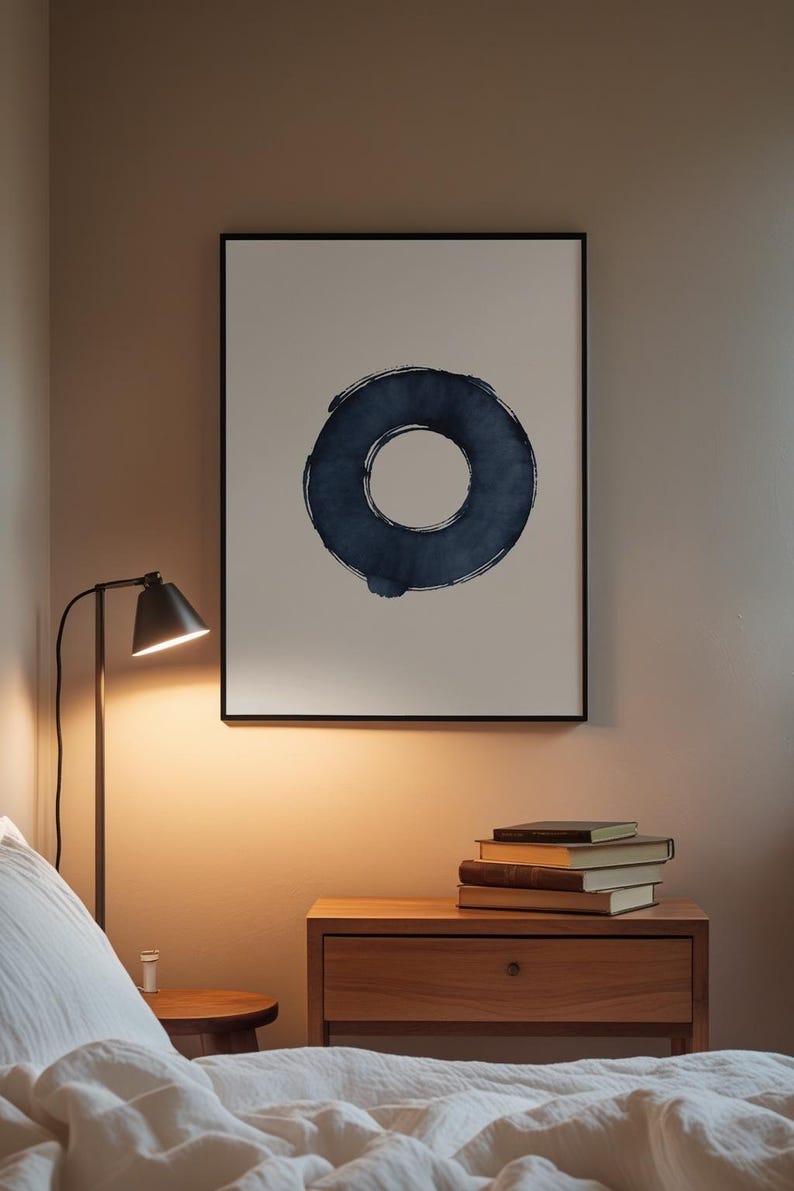 Enso Zen Circle | Japanese Calligraphy | Meditation Symbol Art image 3
