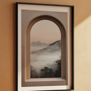 Window Frame Landscape | Architectural Portal | Escape View Art image 14