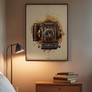 Vintage Camera | Analog Photography Art | Nostalgic Decor Bild 3