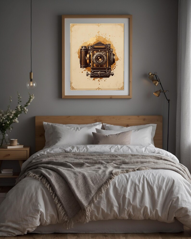 Vintage Camera | Analog Photography Art | Nostalgic Decor Bild 10