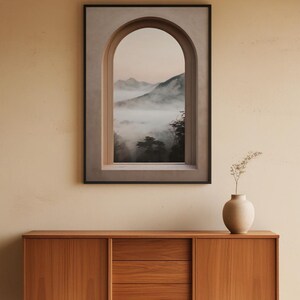 Window Frame Landscape | Architectural Portal | Escape View Art image 9