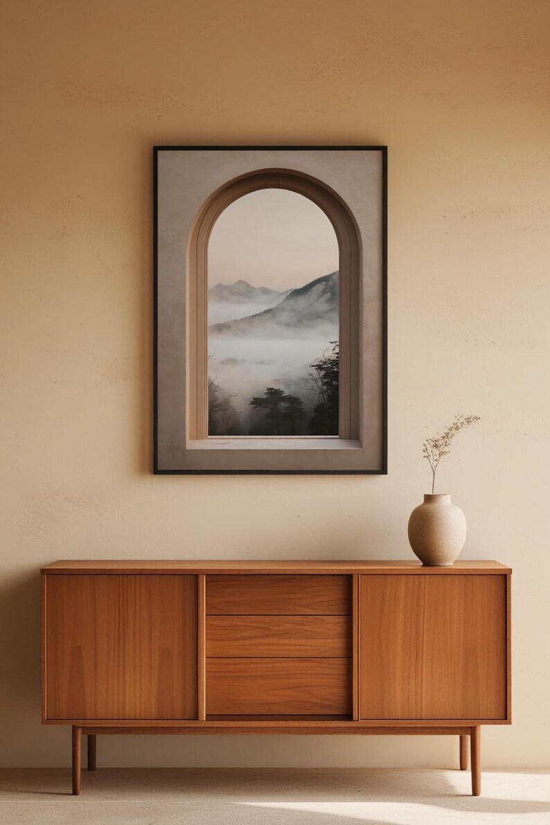 Window Frame Landscape | Architectural Portal | Escape View Art image 9