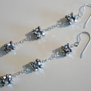 Crystal Cube Dangle Earring Tutorial