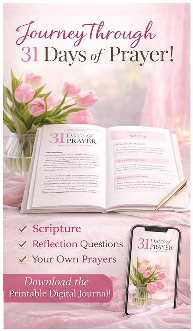 31 Days of Prayer: A Simple and Sacred Way to Connect More Deeply With God image 3