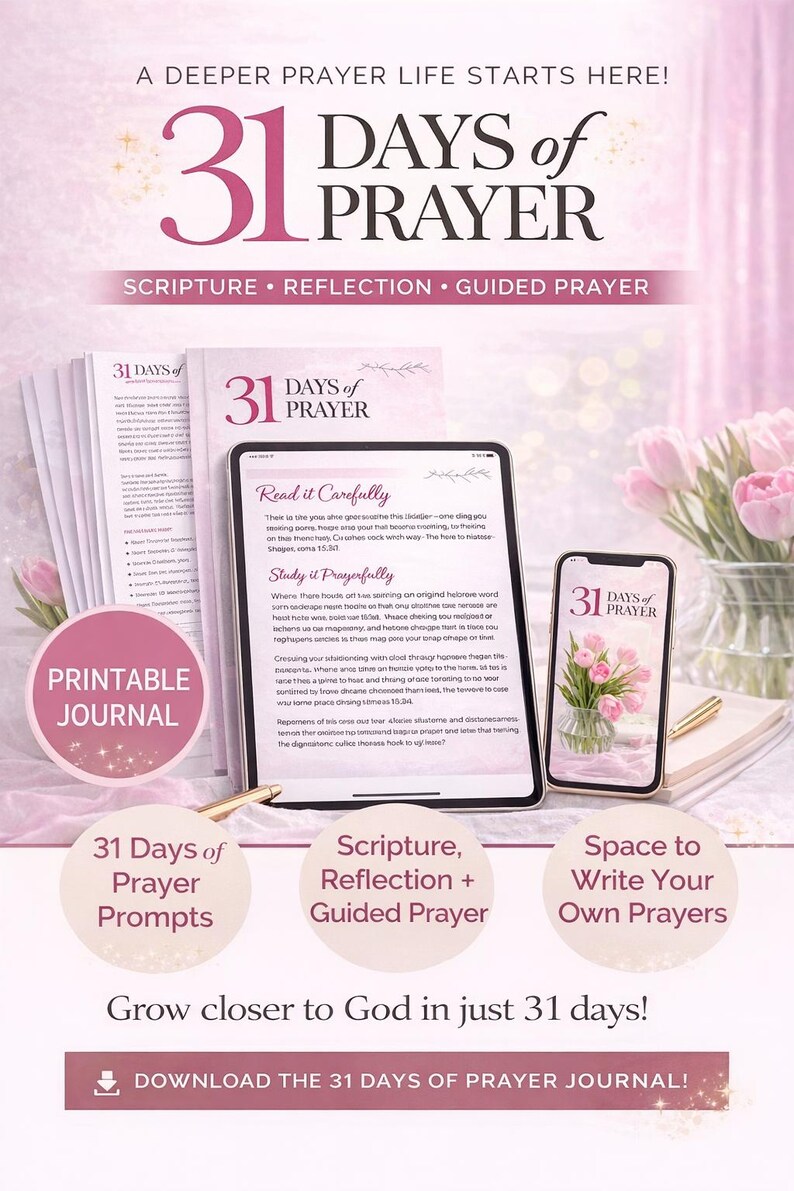 31 Days of Prayer: A Simple and Sacred Way to Connect More Deeply With God image 2