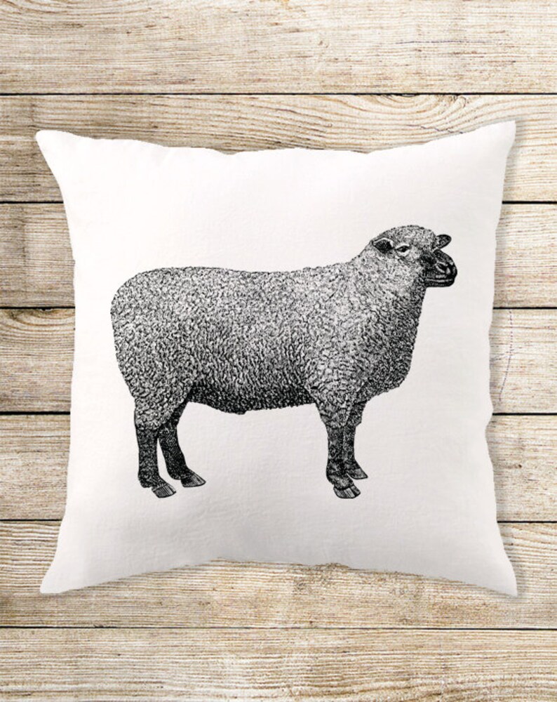 Vintage Sheep Lamb Farm Instant Download Digital Printable | Etsy