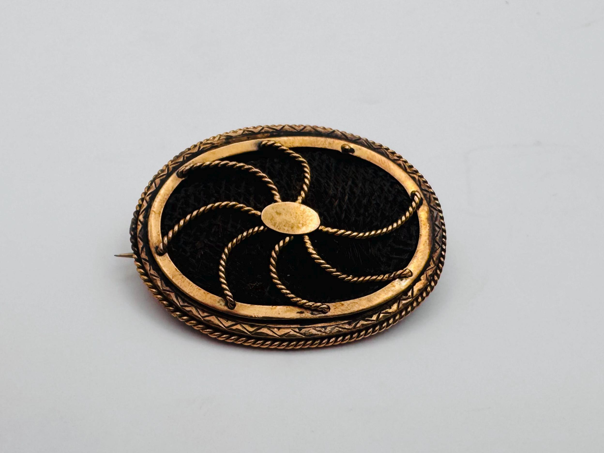 Antique Victorian Gold Brooch 1860s - Etsy