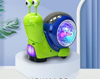 Luminous Musical Snail Toy – Switch Adapted