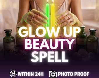 Glow Up Beauty Spell, Extreme Aphrodite Glamour Ritual, Skin Clarity, Healthy Hair, Weigh Loss, Siren Glamour, Magnetism, Beauty Transform