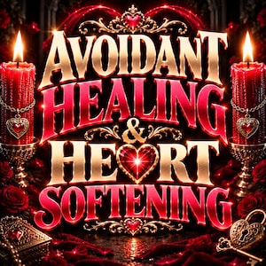 Heart Softening Spell - Avoidant Healing, SAME DAY Casting for Emotional Walls, Open Heart, Kindness, & Deep Connection