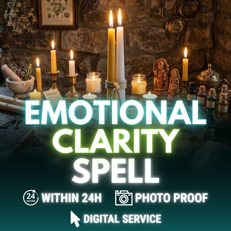 Emotional Clarity Energy Work Spell, Resolve Misunderstandings, Restore Relationship Love