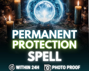 Permanent Protection Spell, Block Curses & Evil Eye Ritual, Energy Shield, Seal Your Aura, Remove Negativity, Defend Against Attacks